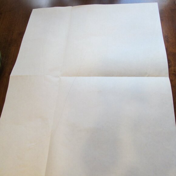 Vintage Baby Gift Wrap Cute Bears Bunnies Ducks Kittens Butterflies Nets 1 Piece - Picture 11 of 12